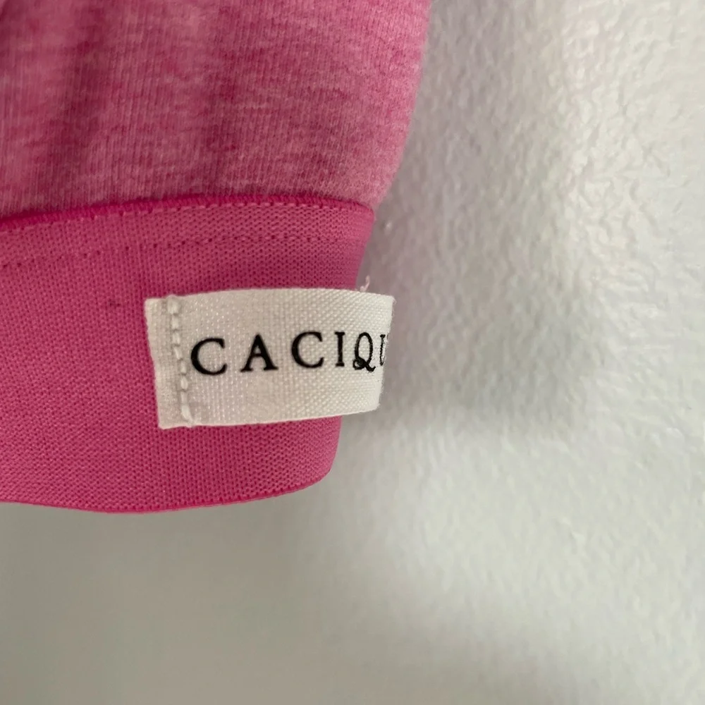 Cacique Vibrant Pink lightly lined tshirt bra with underwire size 44DDD - Picture 3 of 6